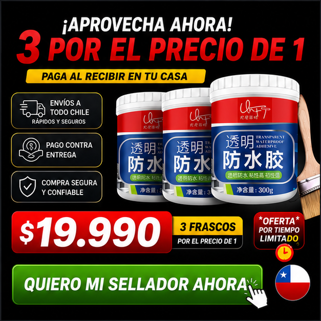 Sellador Transparente Anti-Goteras