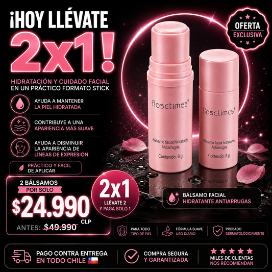 Balsamo Facial Hidratante Antiarrugas