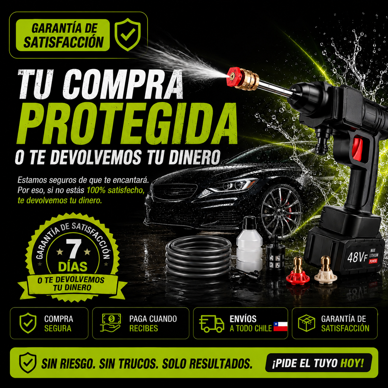 HIDROLAVADORA INALÁMBRICA