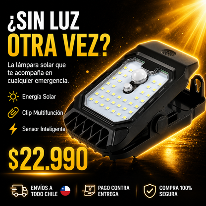 LÁMPARA SOLAR A TODO TERRENO