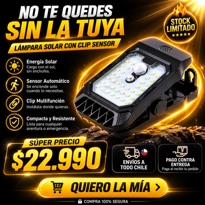 LÁMPARA SOLAR A TODO TERRENO